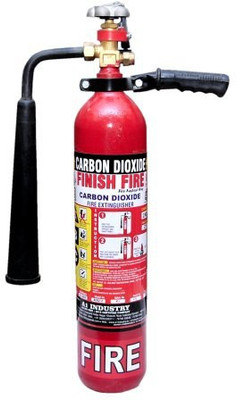 FINISHFIREE 2 KG C02 FIRE EXTINGUISHER Fire Extinguisher Mount(2 kg)