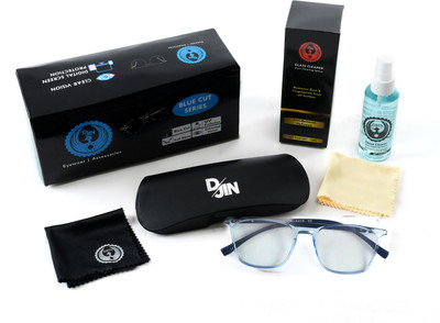 DJIN Full Rim Rectangle Frame(50 mm)
