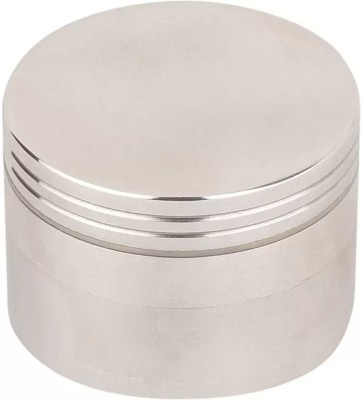 Badabong Aluminium Grinder 4-part Silver 43 mm Hand Muller Grinder