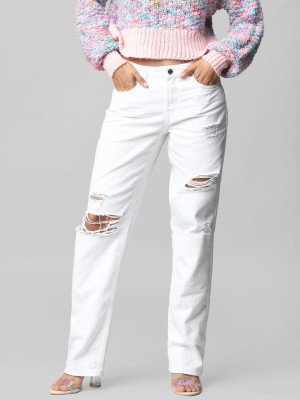 ONLY Regular Women White Jeans