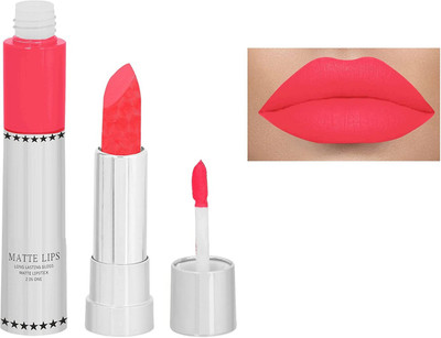 THTC 2 IN 1 Long Lasting Matte & Gloss Lipstick(PINK, 8 g)