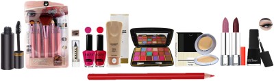 FOPE Iconic New Edition16 Pcs Genuine All in ONE Makeup Kit Combo Set For Women R-69(Pack of 16)