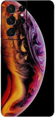 AsSkin Samsung S21 Ultra 5g, Samsung Galaxy S21 Ultra 5g Mobile Skin(Ultra Super Color Moon Skin With High Gloss Finish).)