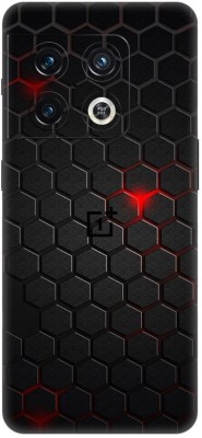 Vcare GadGets OnePlus 10 Pro 5G Mobile Skin(Black, Red)