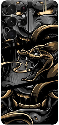 AsSkin Samsung S21 Ultra 5g, Samsung Galaxy S21 Ultra 5g Mobile Skin(Ultra Super Hannya Skin With High Gloss Finish).)