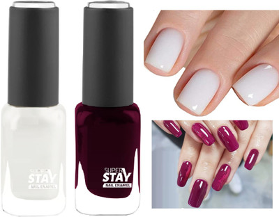 tanvi27 High-Shine Long Lasting Professional Nail Polish MULTI COLOR(Pack of 2)