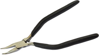 Luxuro Size 6-1/2” Bent Nose Plier Extra Long Heavy Duty Round Nose Plier(Length : 6.5 inch)