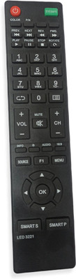 Ehop 3221 Compatible Remote Control for LED LCD TV Intex Remote Controller(Black)