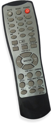 Ehop Compatible Remote Control for  Home Theatre Remote - DESIGN 1 Cemex Remote Controller(Black)