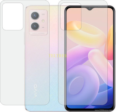 TELTREK Back Screen Guard for VIVO Y33S 5G(Pack of 2)