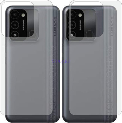 MOBART Back Screen Guard for TECNO SPARK 8C KG5K(Pack of 2)