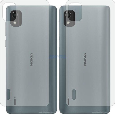 ZINGTEL Back Screen Guard for NOKIA C 2 2ND EDITION(Pack of 2)