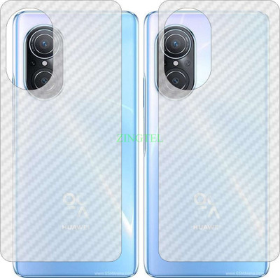 ZINGTEL Back Screen Guard for HUAWEI HONOR NOVA 9 SE (3D Carbon Fiber Finish)(Pack of 2)