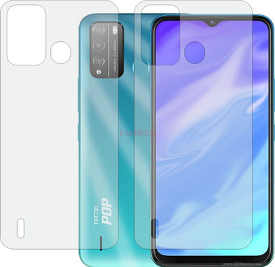 Fasheen Back Screen Guard for TECNO POP 5X(Pack of 2)