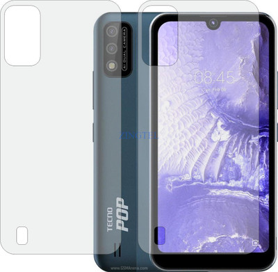ZINGTEL Back Screen Guard for TECNO POP 5S(Pack of 2)