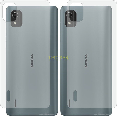 TELTREK Back Screen Guard for NOKIA C2 2ND EDITION(Pack of 2)