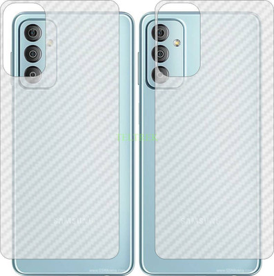TELTREK Back Screen Guard for SAMSUNG GALAXY F23 5G (3D Carbon Fiber Finish)(Pack of 2)