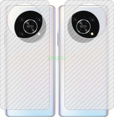 ZINGTEL Back Screen Guard for HONOR X9 (3D Carbon Fiber Finish)(Pack of 2)