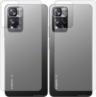 MOBART Back Screen Guard for XIAOMI 11I HYPERCHARGE 5G(Pack of 2)