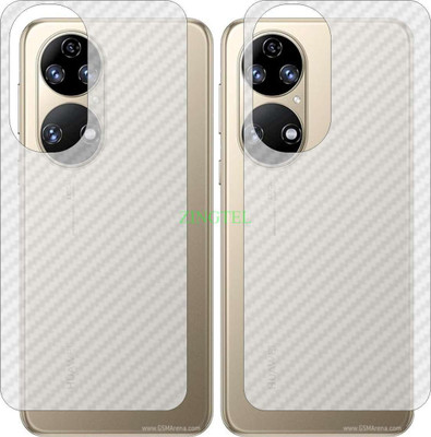 ZINGTEL Back Screen Guard for HUAWEI P50E ABRAL60 (3D Carbon Fiber Finish)(Pack of 2)