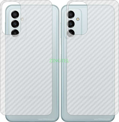 ZINGTEL Back Screen Guard for SAMSUNG GALAXY M23 (3D Carbon Fiber Finish)(Pack of 2)