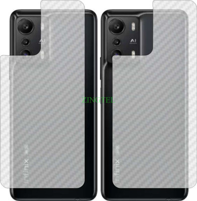 ZINGTEL Back Screen Guard for INFINIX 0 5G (3D Carbon Fiber Finish)(Pack of 2)