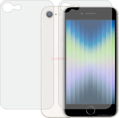 Fasheen Back Screen Guard for APPLE IPHONE SE 2022(Pack of 2)