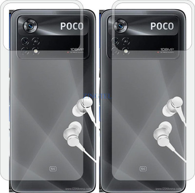 ZINGTEL Back Screen Guard for XIAOMI POCO X4 PRO 5G(Pack of 2)