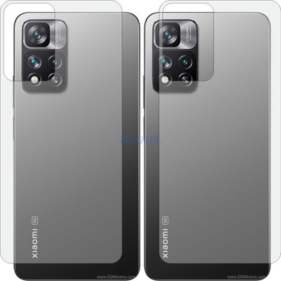 ZINGTEL Back Screen Guard for XIAOMI 11I HYPERCHARGE 5G(Pack of 2)