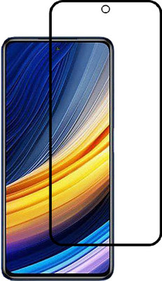 Dainty TECH Edge To Edge Tempered Glass for Poco X3 Pro(Pack of 1)