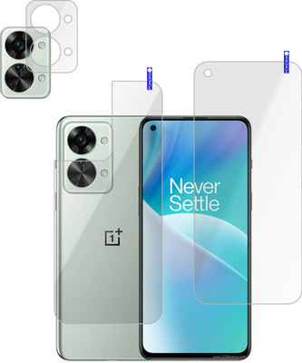 PONDRIK Front and Back Screen Guard for OnePlus Nord 2T 5G, OnePlus Nord 2T(Pack of 3)