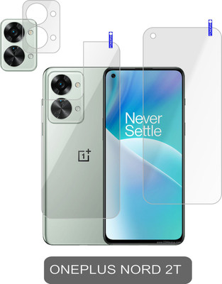 PONDRIK Front and Back Screen Guard for OnePlus Nord 2T 5G, OnePlus Nord 2T(Pack of 3)