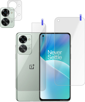 PONDRIK Front and Back Screen Guard for OnePlus Nord 2T 5G, OnePlus Nord 2T(Pack of 3)