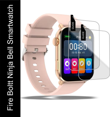 Dasiana Impossible Screen Guard for Fire Boltt Ninja Bell Smartwatch(Pack of 2)
