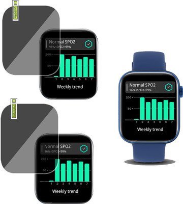 EJZATI Screen Guard for Fire-Boltt Ring 3 Smartwatch(Pack of 2)