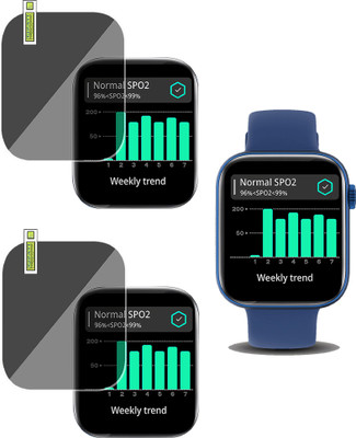 EJZATI Screen Guard for Fire-Boltt Ring 3 Smartwatch(Pack of 2)