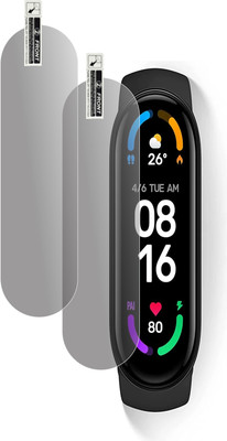 chakoor Screen Guard for XIAOMI MI BAND 6(Pack of 2)