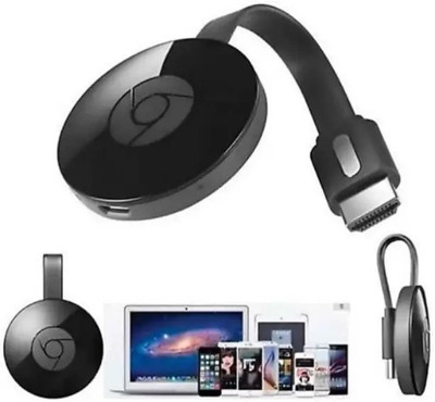Clairbell XRH_432X Chrome cast WiFi HDMI Dongle & Wireless Display for TV Media Streaming Device(Black)