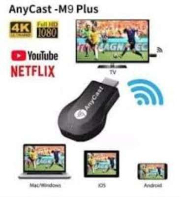 SYARA ZPJ_564X Any cast WiFi HDMI Dongle & Wireless Display for TV Media Streaming Device(Black)