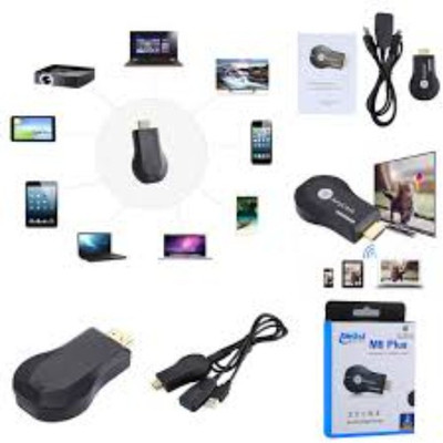 GUGGU WSH_522R Any cast WiFi HDMI Dongle & Wireless Display for TV Media Streaming Device(Black)