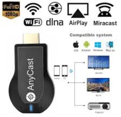 SYARA XRH_423L Any cast WiFi HDMI Dongle & Wireless Display for TV Media Streaming Device(Black)