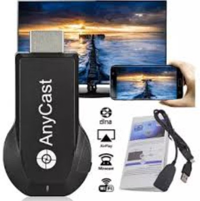 GUGGU YRH_426Z Any cast WiFi HDMI Dongle & Wireless Display for TV Media Streaming Device(Black)