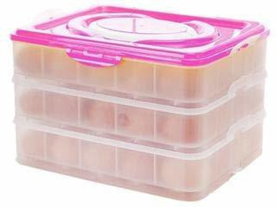 TINSUHG Plastic Fridge Container  - 3 dozen(Clear)
