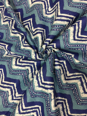 Shri Ganesh Impex Cotton Blend Printed Multi-purpose Fabric