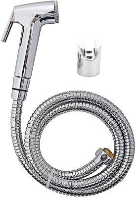 COSVIT Safari ABS Plastic Health Faucet Gun with 1 Meter Flexible Stainless Steel Health  Faucet(Wall Concealed Installation Type)