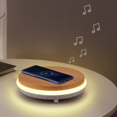 EMGA Delivering Innovation Music Lamp With Portable Bluetooth Speaker,Phone Holder,Wireless Charging Lamp Table Lamp For Rs. 2539 @ 68 %