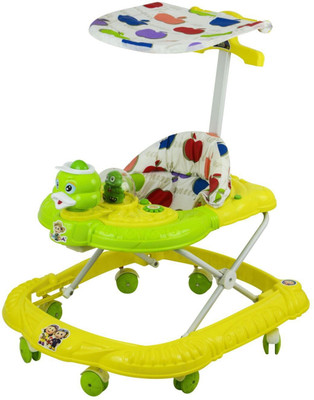 Panda Creation Musical Activity Walker With Parent Rod(Green)