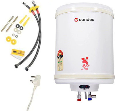 Candes 15 L Storage Water Geyser (15PERFECTO, Ivory)