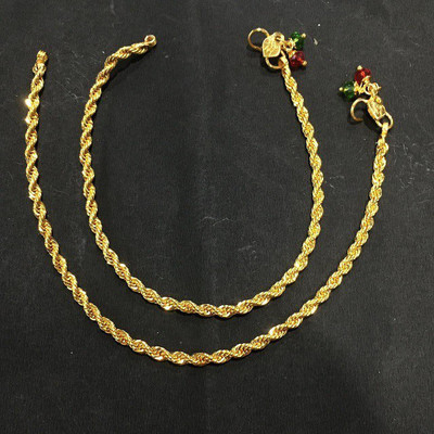 HNA Imitation Alloy Anklet(Pack of 2)