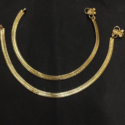 DC CREATION Alloy Anklet(Pack of 2)